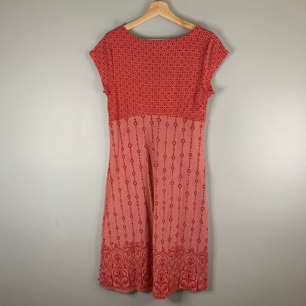 Athleta Red Patterned Mini Dress - Picture 2 of 11